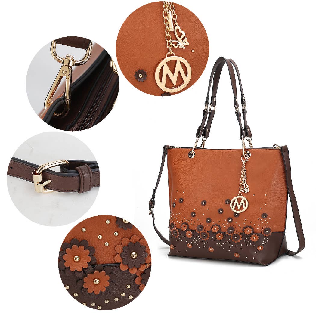 MKF Collection Petra Tote Bag with Wristlet by Mia K