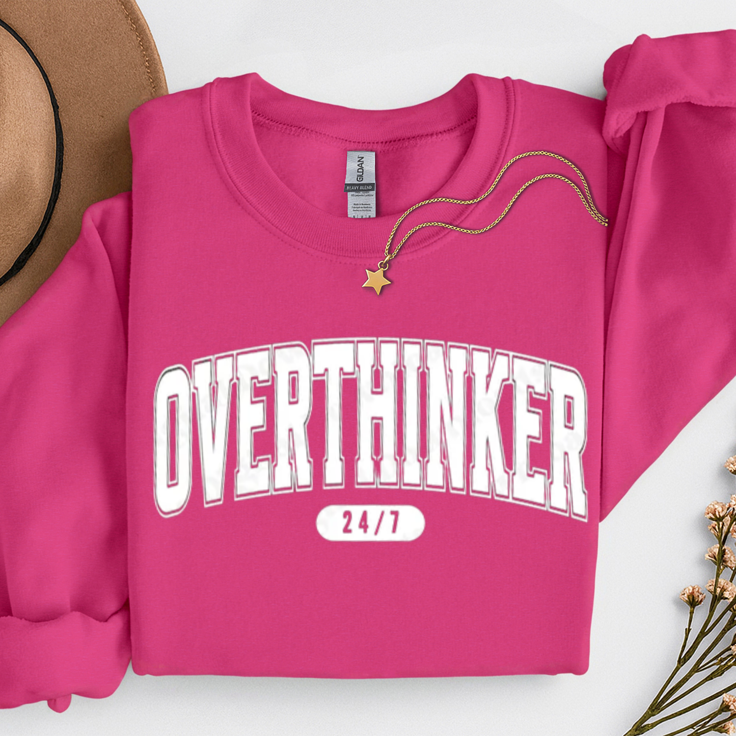 Overthinker 24/7 Graphic Sweater
