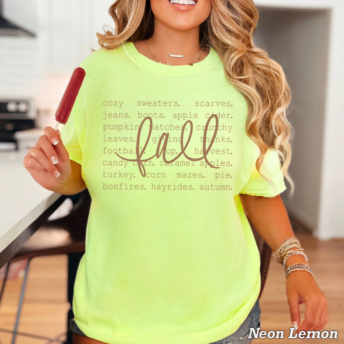 Fall Things  Graphic Shirt