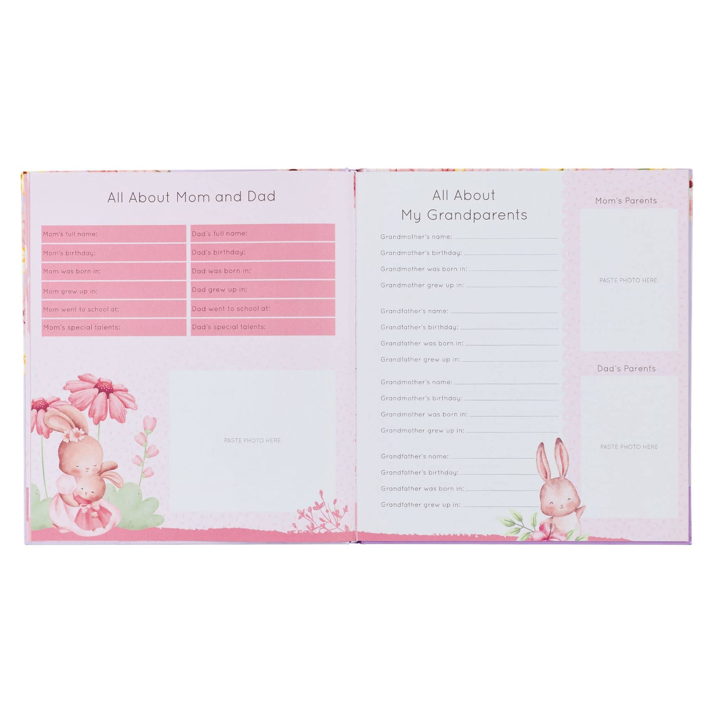 My First Year Hardcover Memory Book for Baby Girls