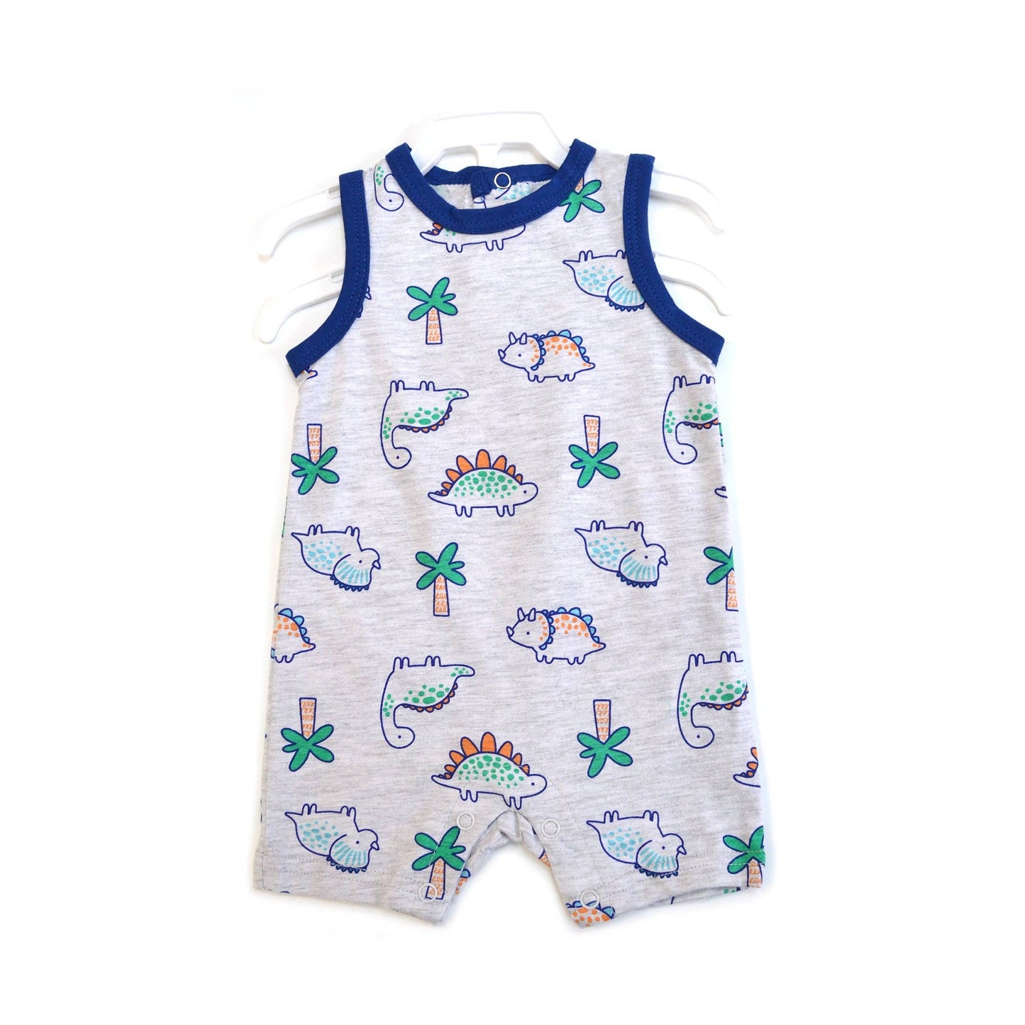 2pcs Set Baby Sleeveless Rompers Tank Top Jumpsuit