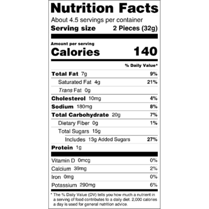 Forever Sweet Milk Caramel With Sea Salt Pouch Bag, 5.25 oz
