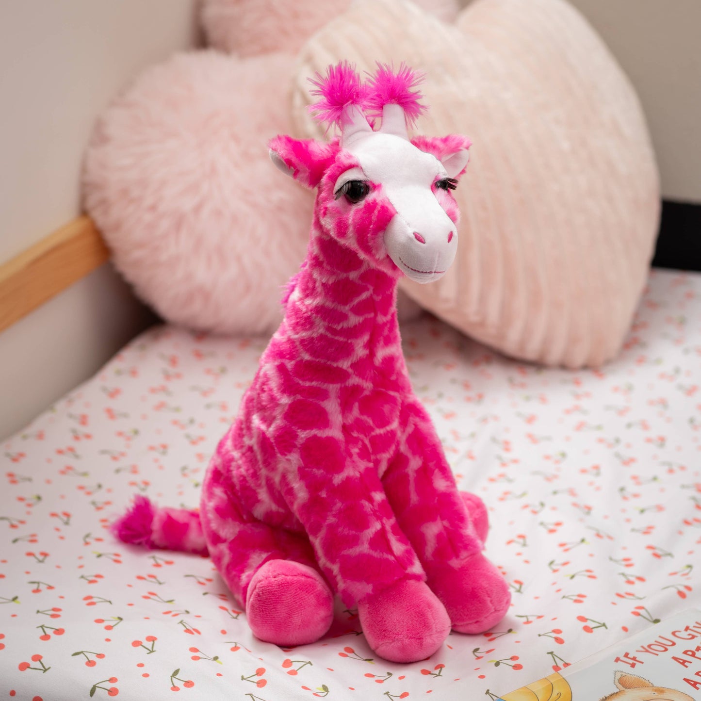 Wild Onez Giraffe Pink Medium 14" (35cm)