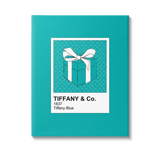 Blue Fashion Hue Canvas Art