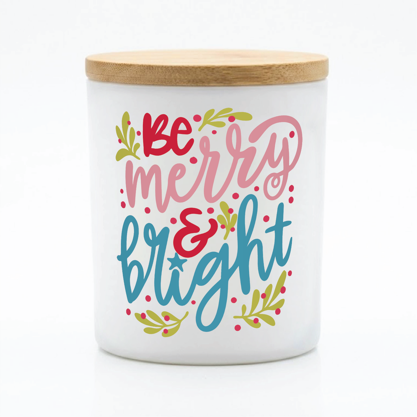 Be Merry & Bright Christmas Candle | 12 oz Jar