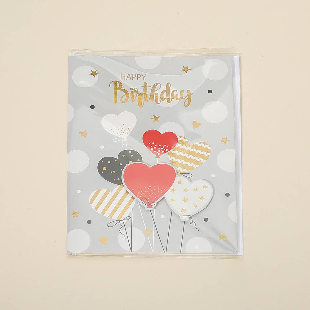 12PCS - Assorted Happy Birthday Card Set