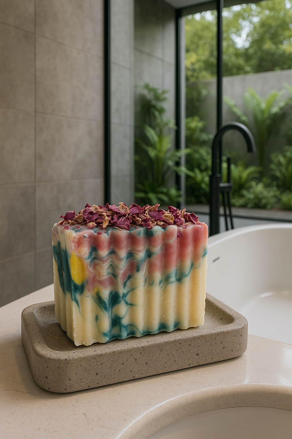 Sweet Garden Soap cold process natural vegan handmade