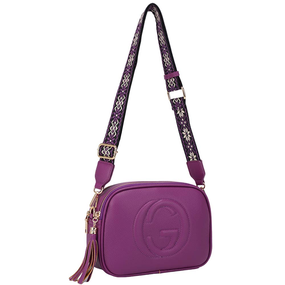 Chic Zipper Tassel Crossbody Bag MW-20752