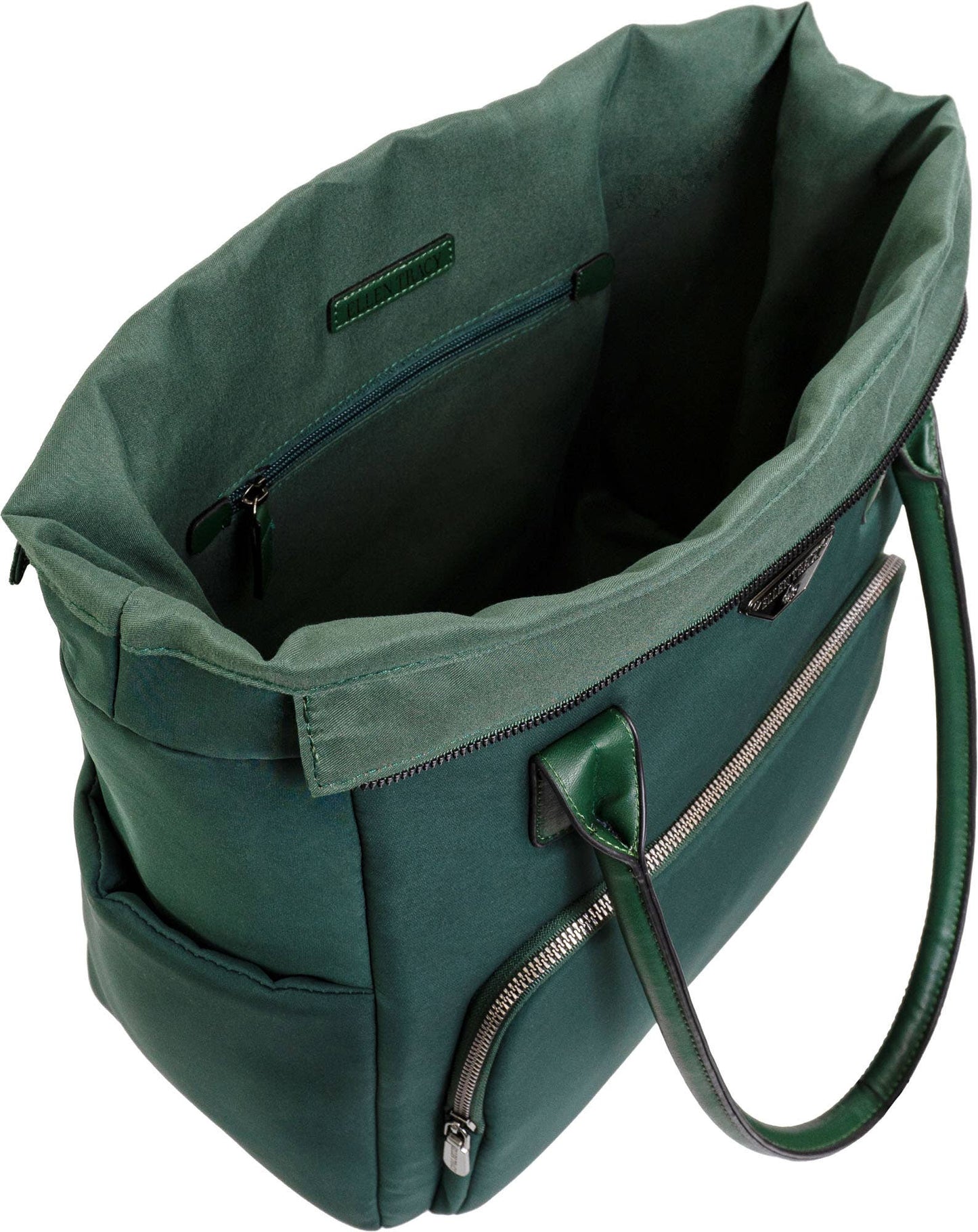 Ellen Tracy Nylon East West Tote