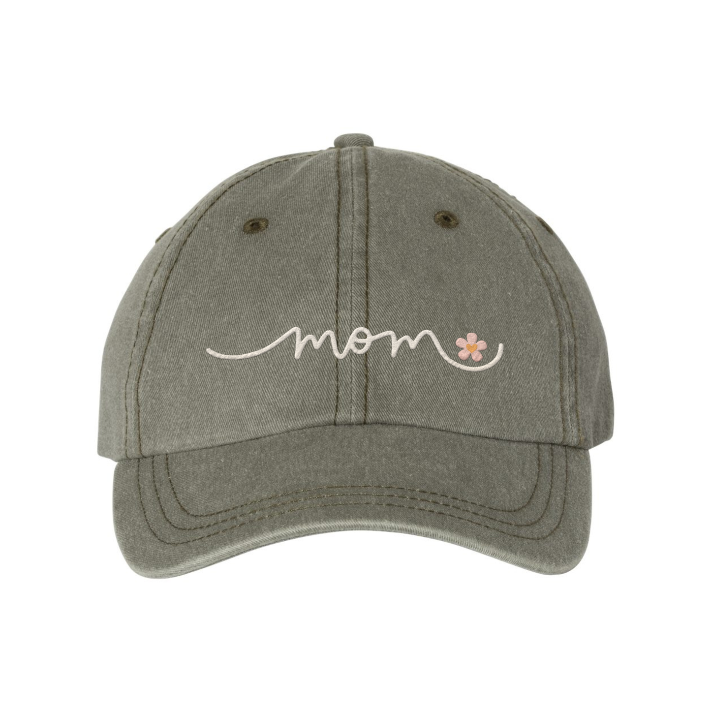 Embroidered Mom Baseball Cap, Mom Hat