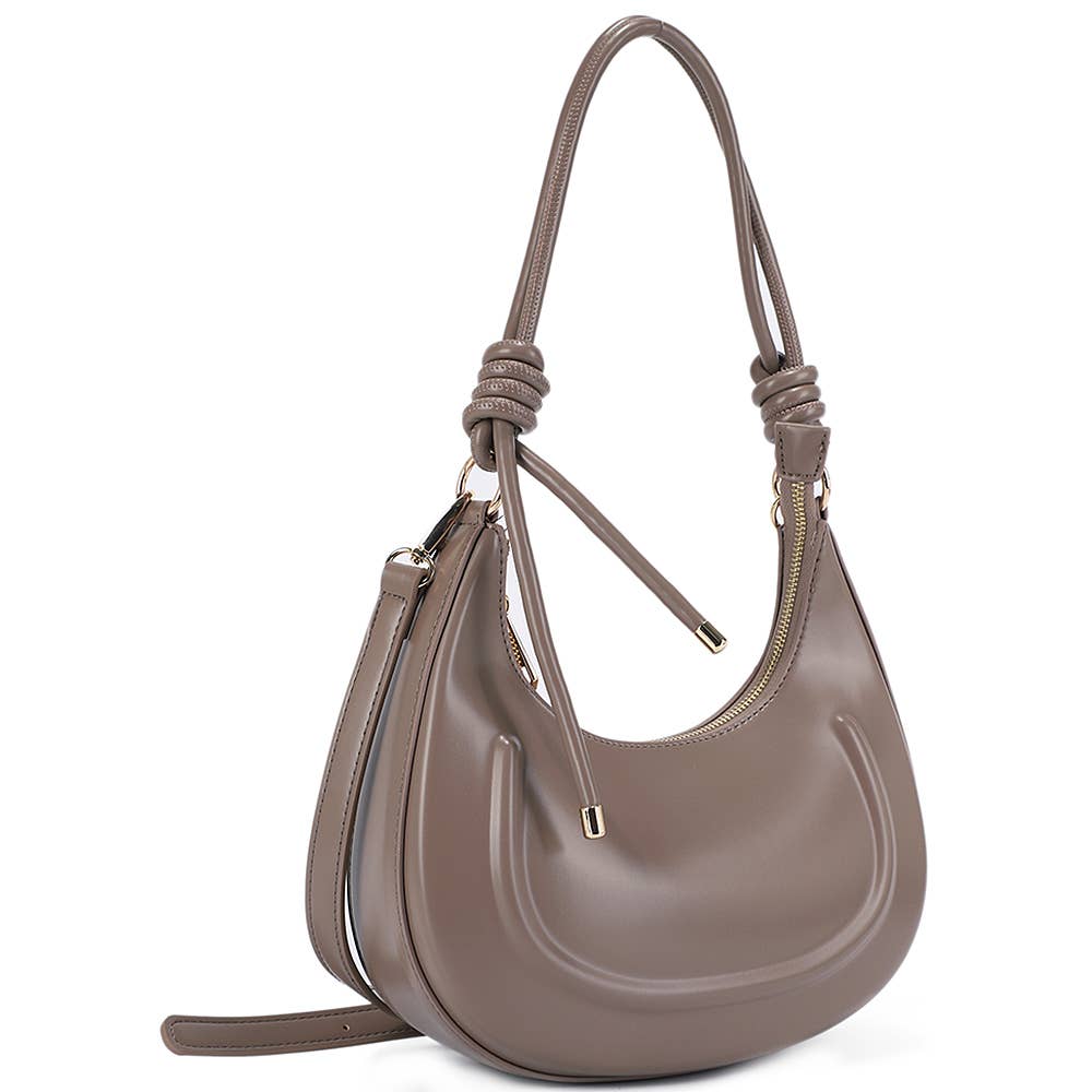 Curve Smooth Design Shoulder Bag W Strap HL-10115