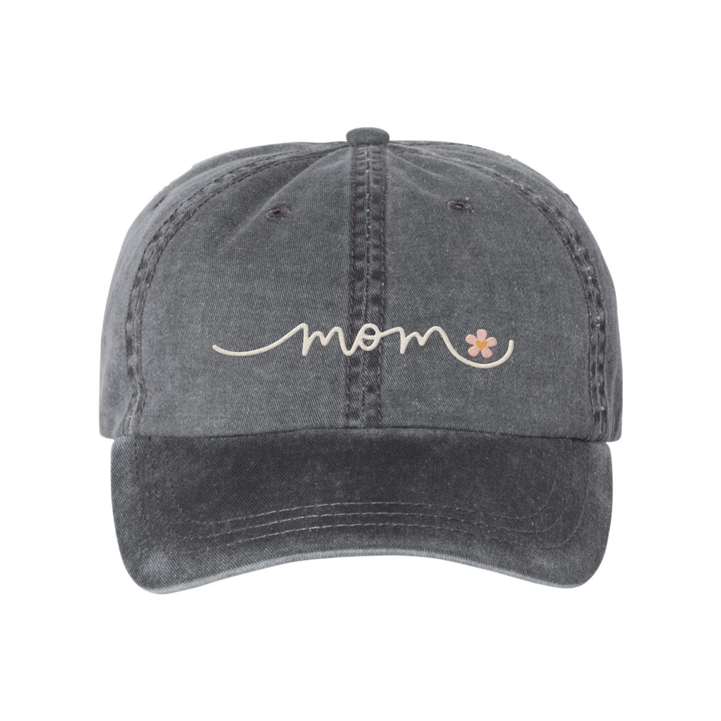 Embroidered Mom Baseball Cap, Mom Hat