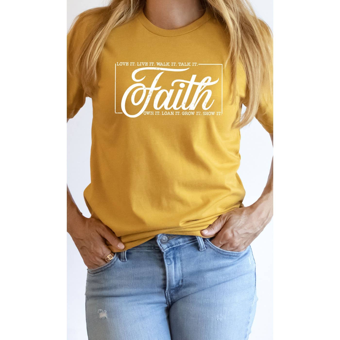 Have Faith Inspirational Christian Easter Graphic Tee