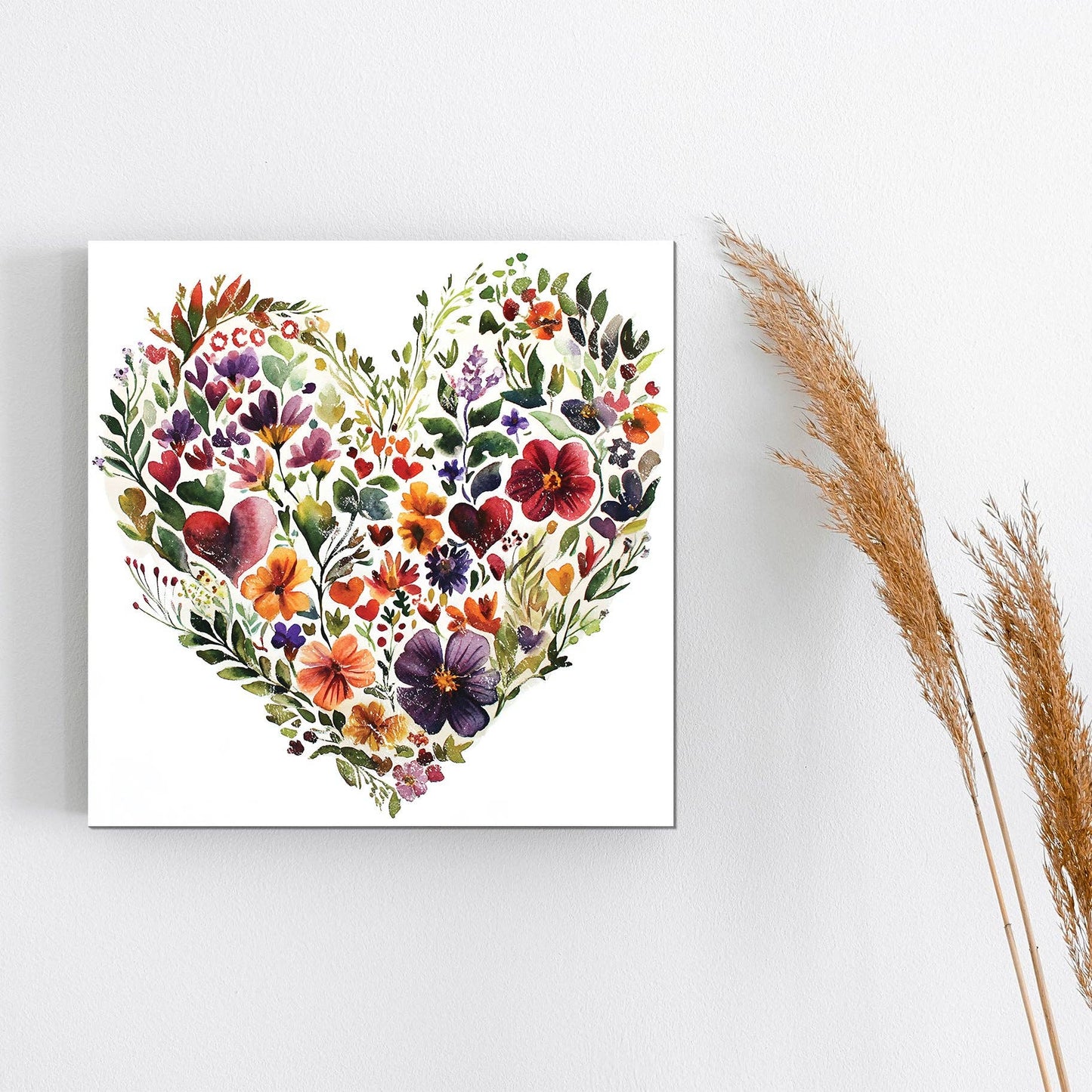 Valentine Wall Decor | Vintage Valentine’s Canvas | Modern Farmhouse Mantel Entryway Decor | Valentine’s Day Decoration | 3 Sizes