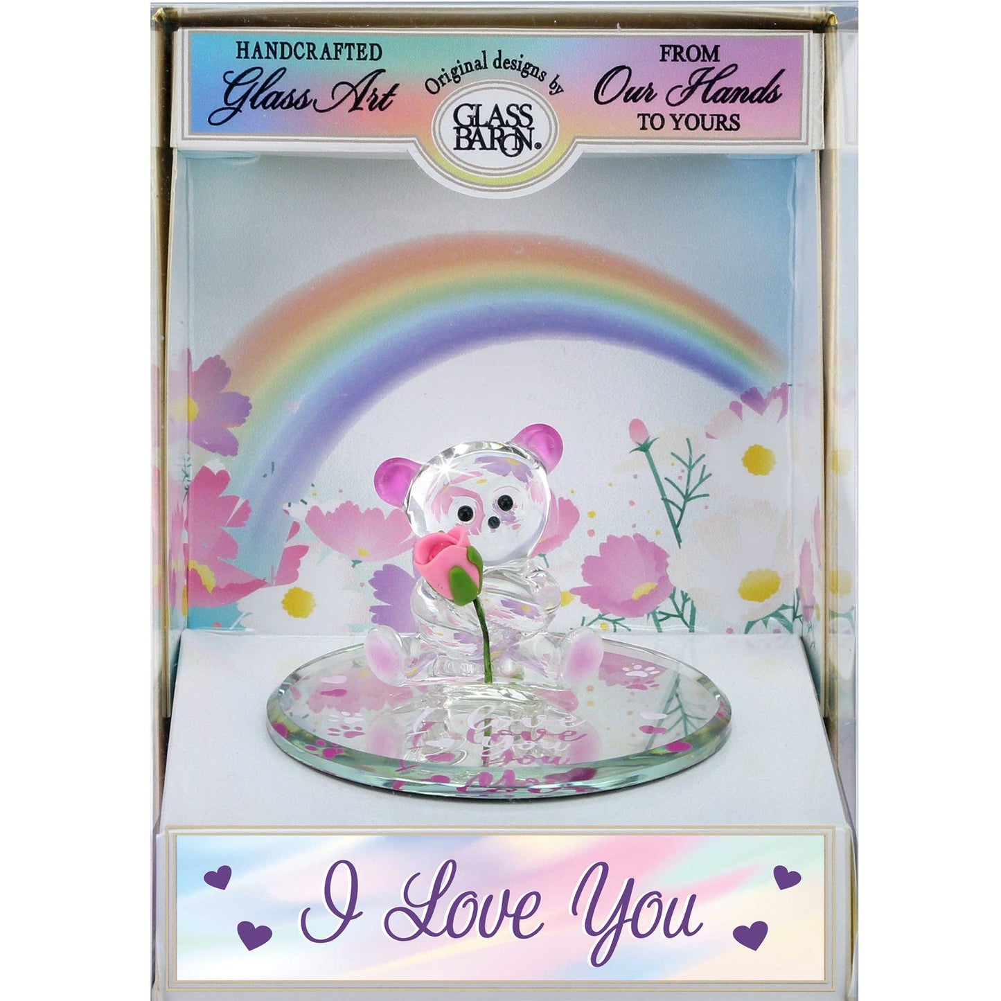 K2-S1 168-P: Bear W/Rose "I Love You"
