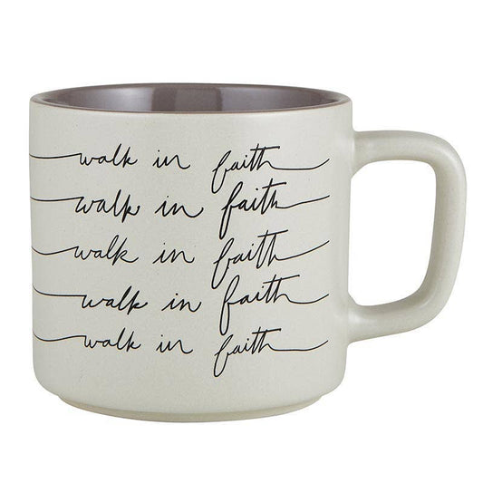 Stackable Mug - Walk in Faith