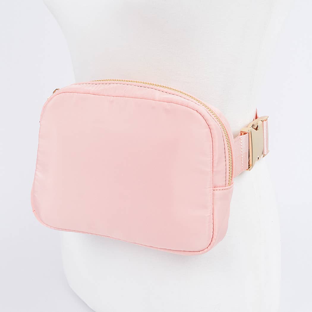 Nylon Zip Fanny Pack