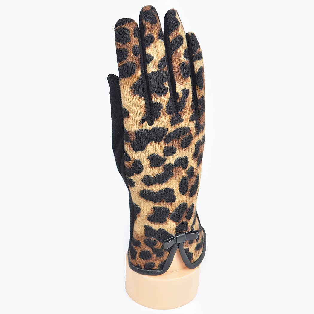 Plaid Pattern Gloves