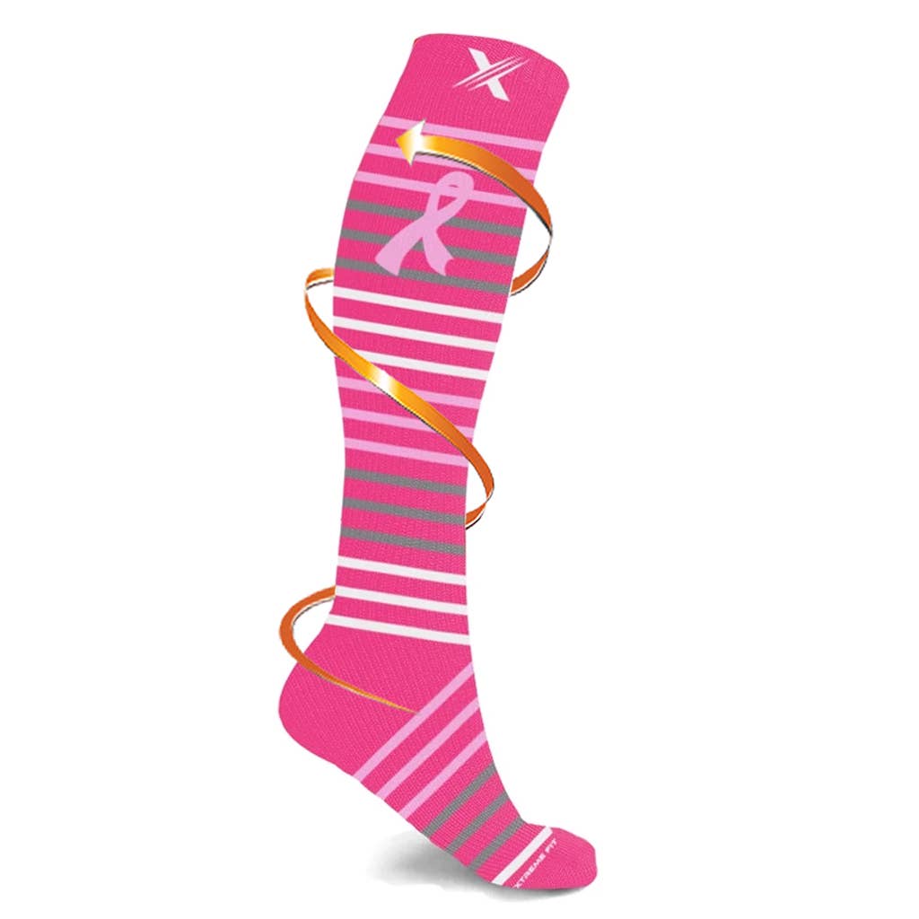 BCA KNEE-HIGH COMPRESSION SOCKS - 3 ASST STYLES