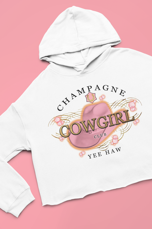 Champagne Cowgirl Graphic Tee, Sweatshirt, Tank
