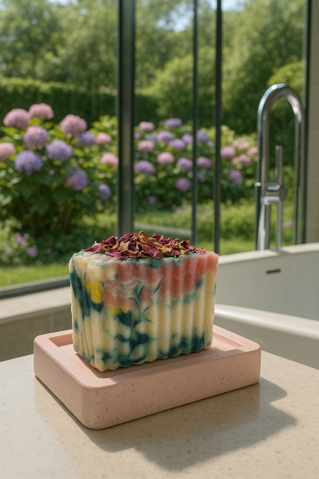 Sweet Garden Soap cold process natural vegan handmade