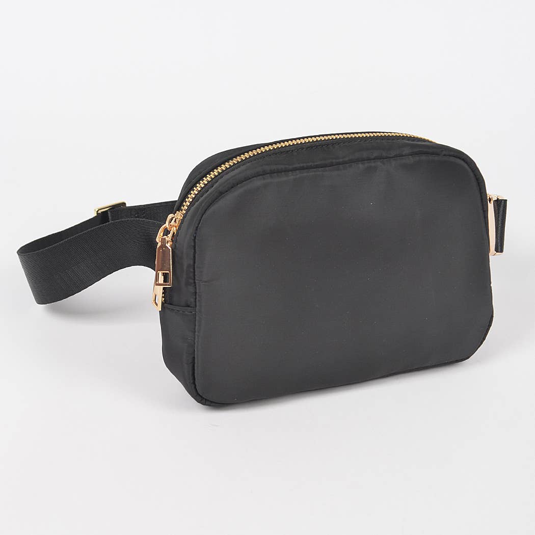 Nylon Zip Fanny Pack