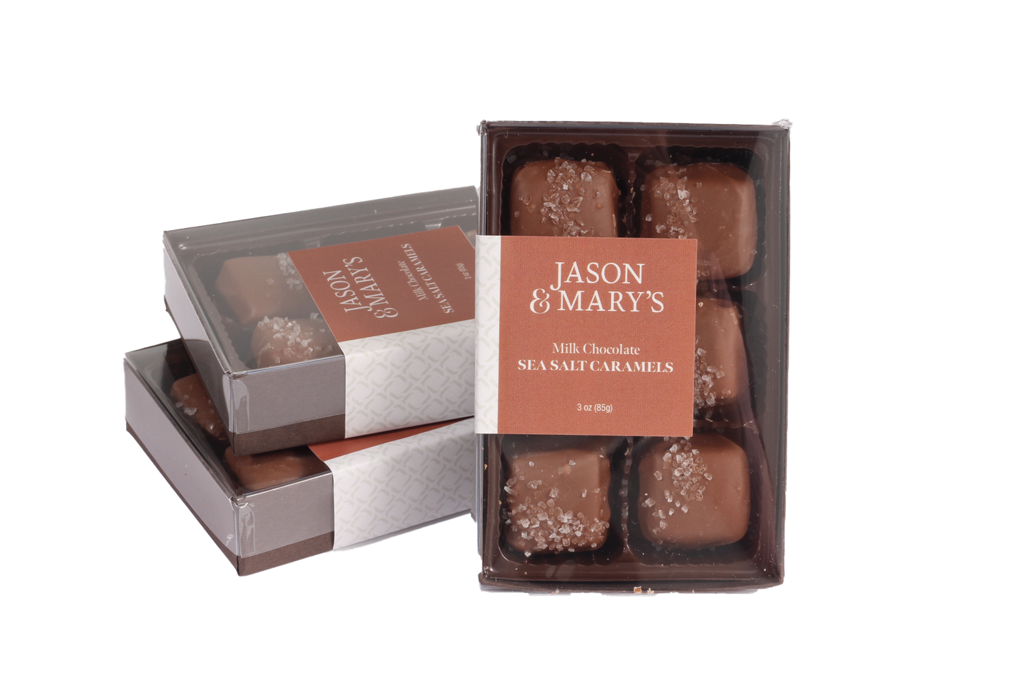 Milk Sea Salt Caramels Gift Box