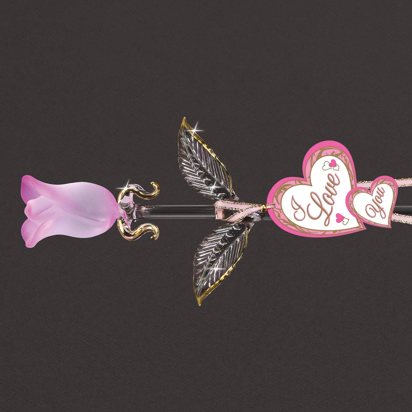 S5 426-P1: "I Love You" Pink Rose