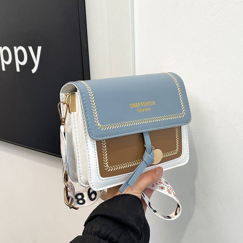 Fashion Vintage Crossbody Shoulder Bag Square