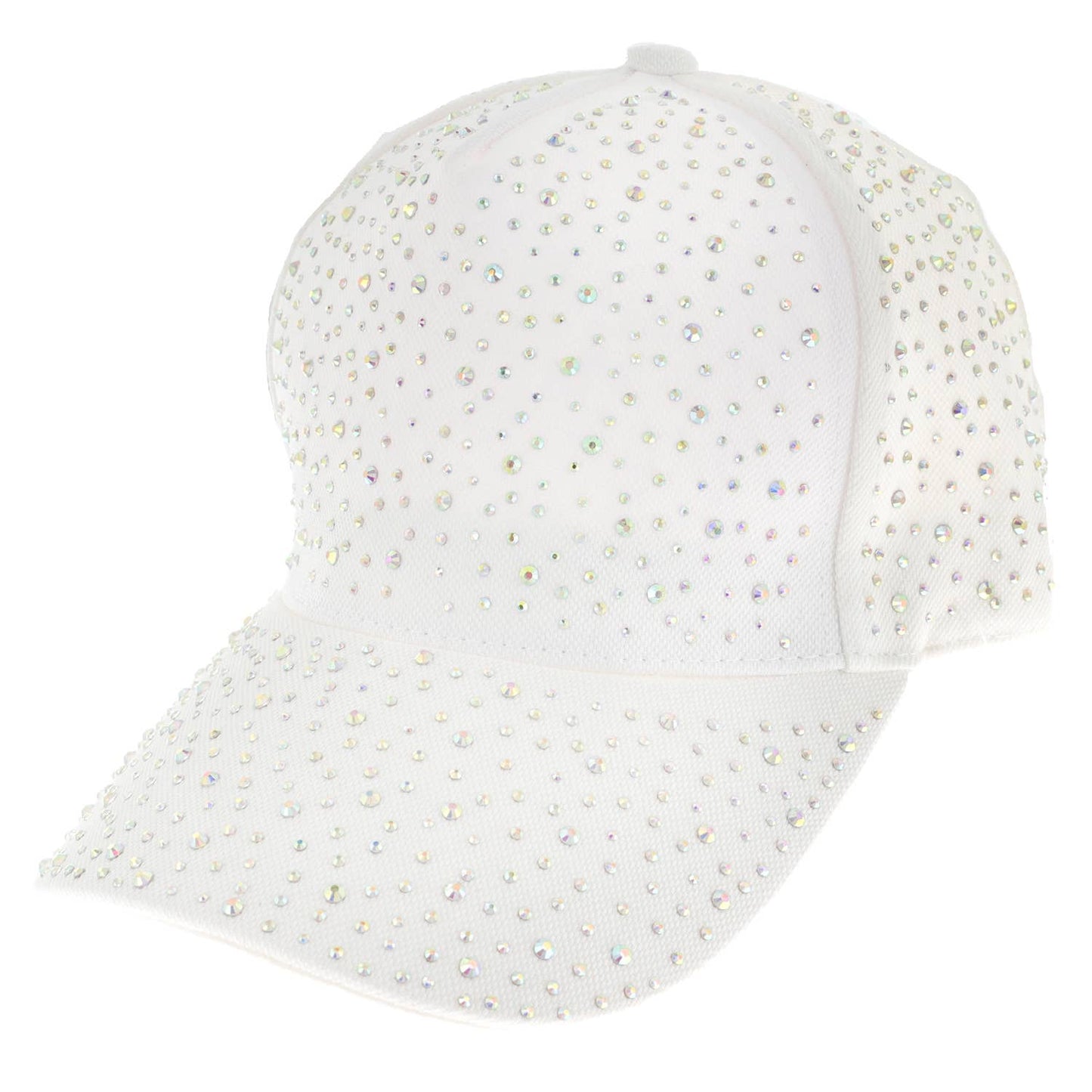 Jeweled Crystal Rhinestone Studded Baseball Cap