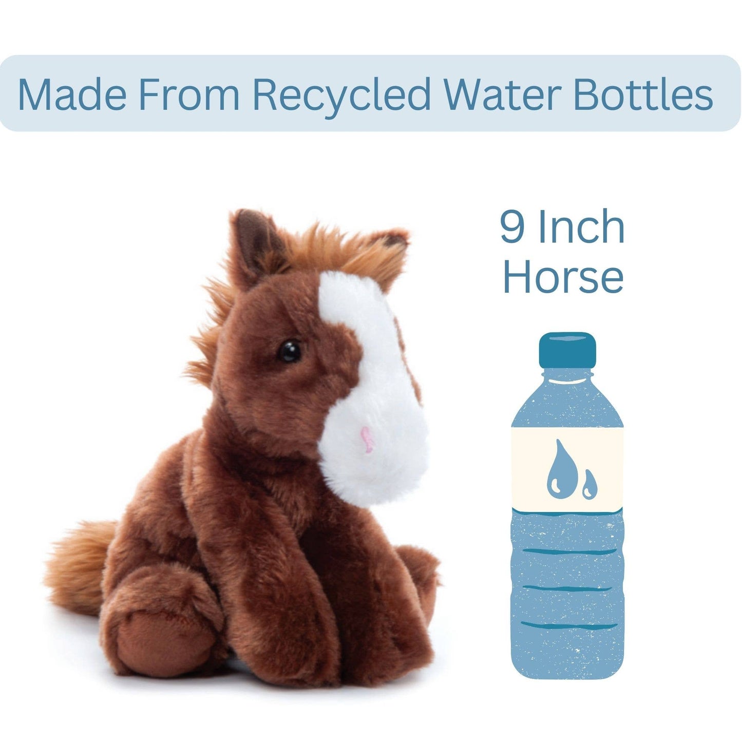 8" (20cm) Wild Onez Horse / Pony Farm/Barnyard Animal
