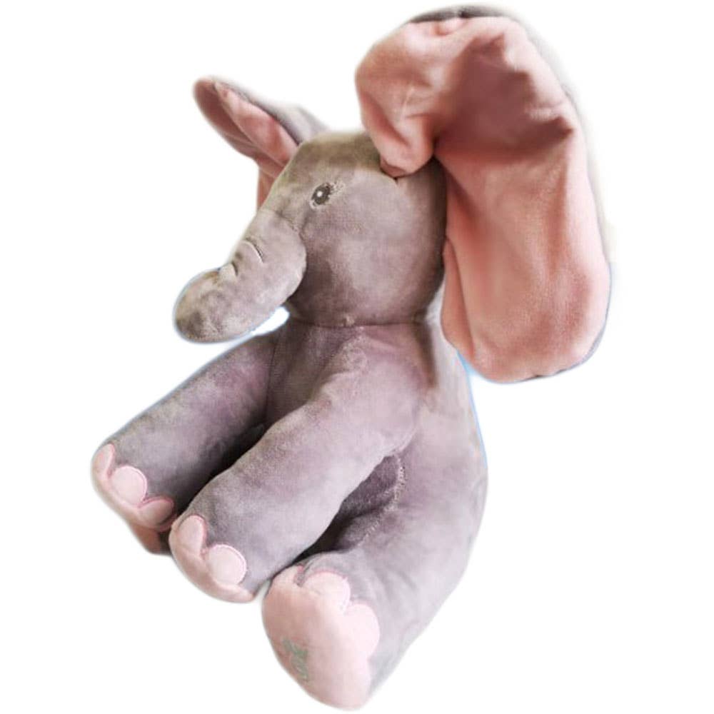 Kaia Peek a boo Elephant Animated Plush Singing Elephant