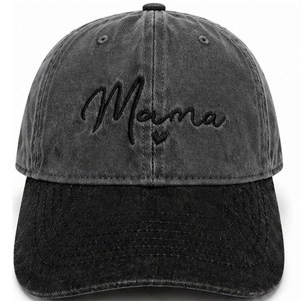 TWO TONE MAMA BASEBALL CAPS, AHT 91714