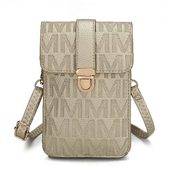 MKF Collection Ulla Signature XL Phone Wallet Crossbody by M