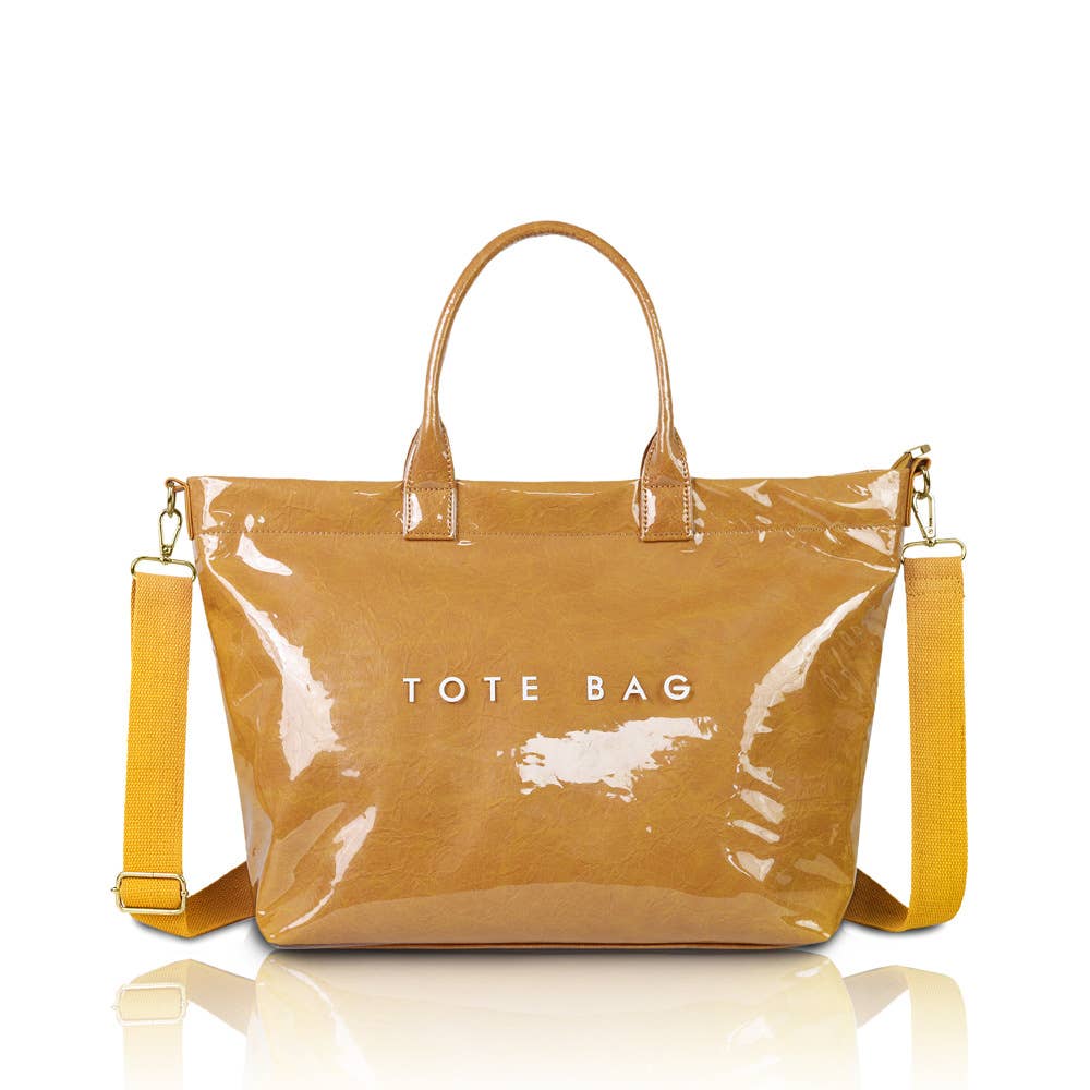 PVC Handbag Letter Tote Bag Crossbody Bag