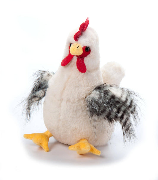 9" (19cm) Wild Onez Chicken White Farm/barnyard Animal