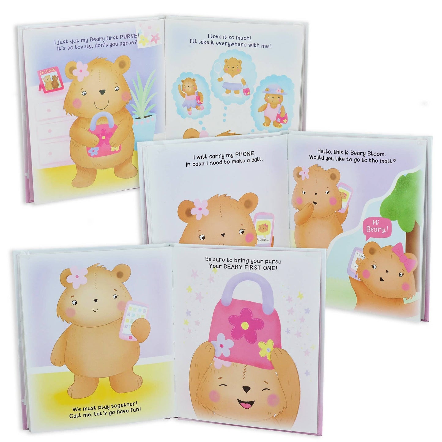 My Beary First Purse 9 Piece Gift Set w/ Book and much more