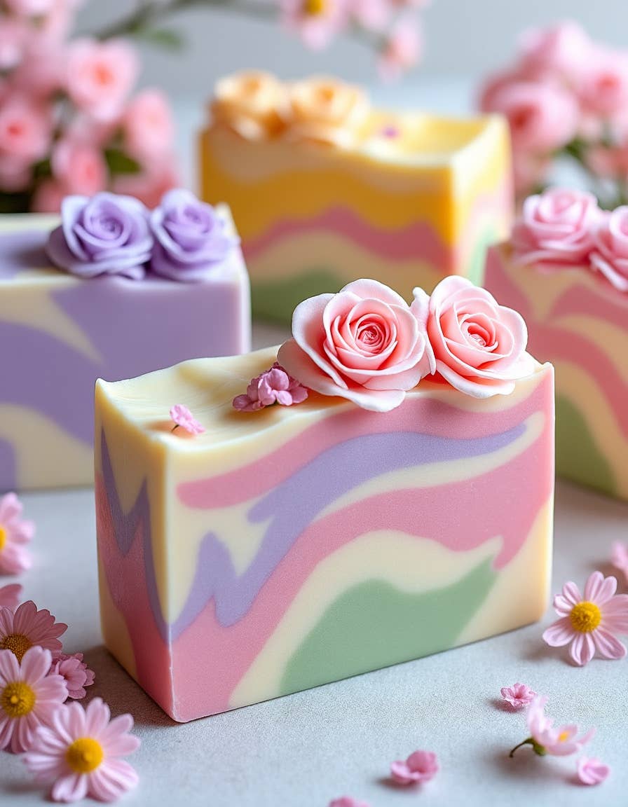Wild Flowers Spring Soap