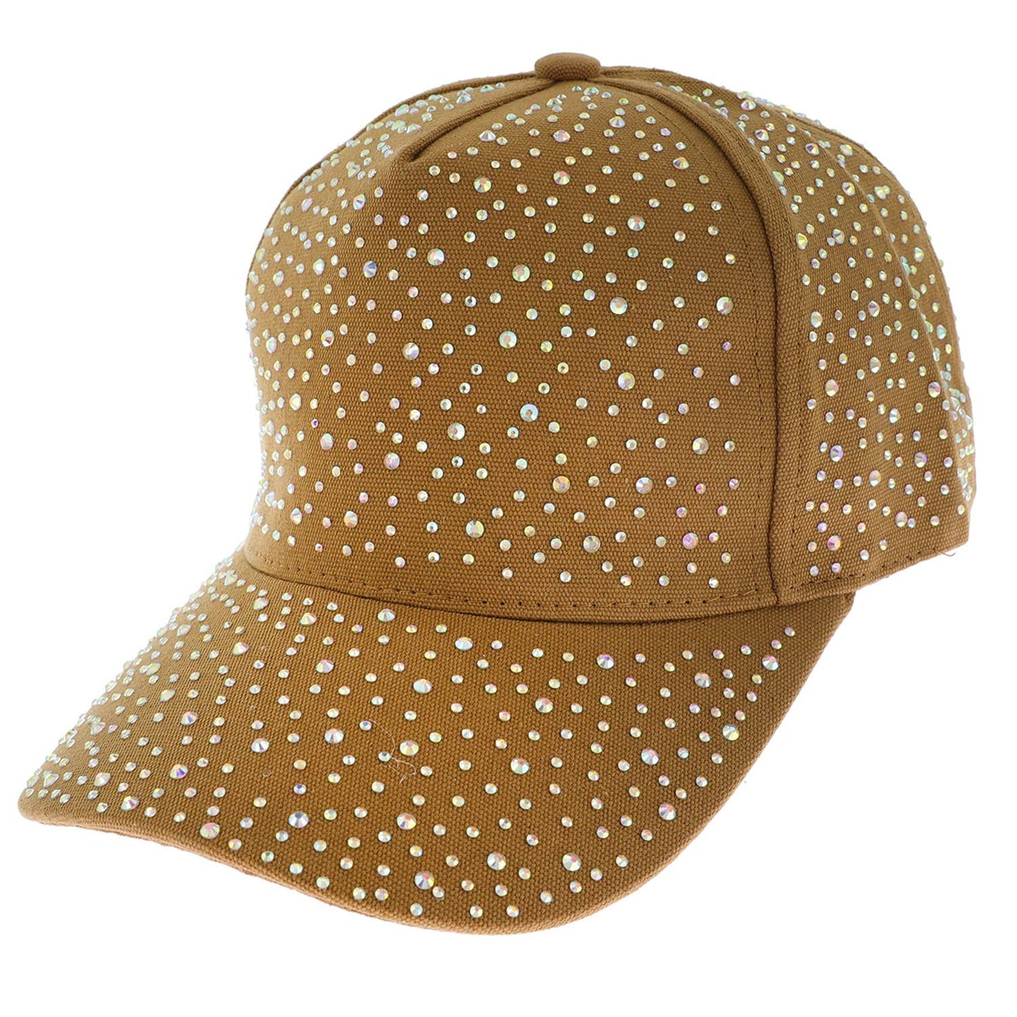 Jeweled Crystal Rhinestone Studded Baseball Cap