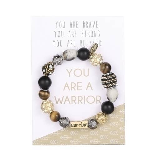 Warrior Stretch Bracelet; Carded