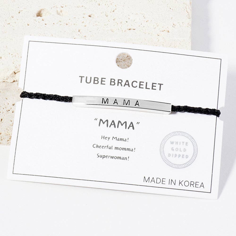 MAMA Message Bar Bracelet