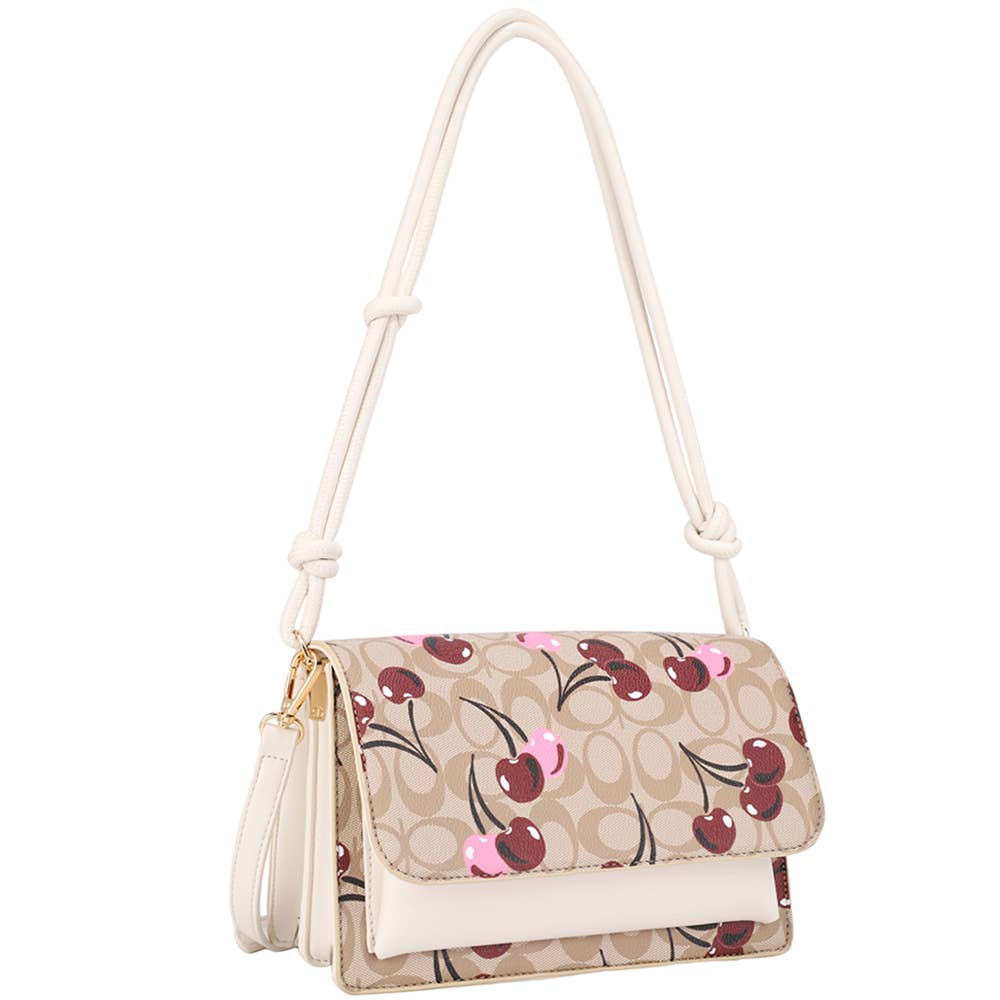 Cherry Oval Shoulder Crossbody Bag ZW-20762