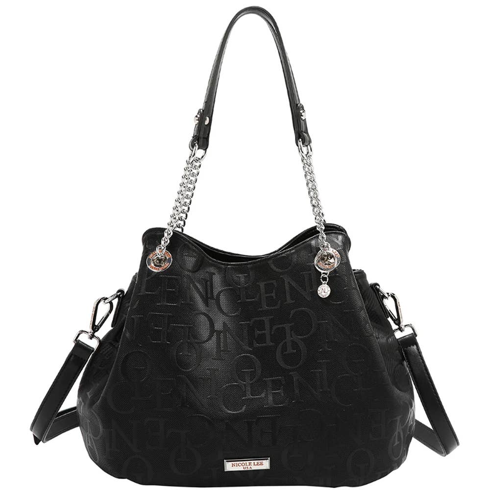 EMBOSSED ELEGANCE HANDBAG, EMB 17512