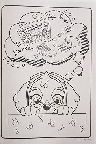 Paw Patrol Jumbo Coloring Book - Dream Patrol
