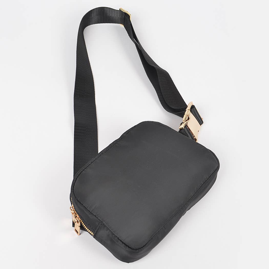 Nylon Zip Fanny Pack