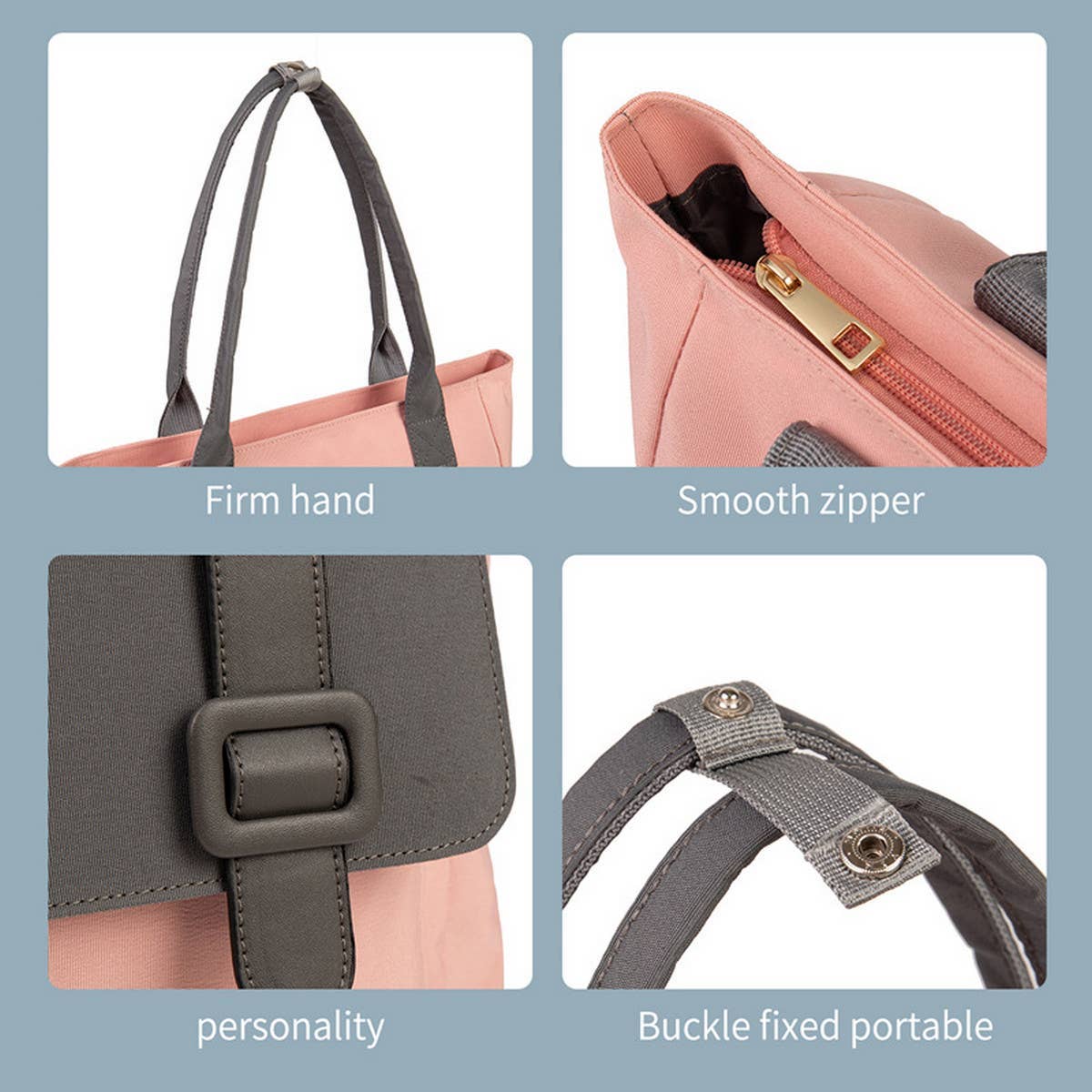 LIGHTWEIGHT CROSS BODY MOTHER AND BABY BAG_CWAB2235