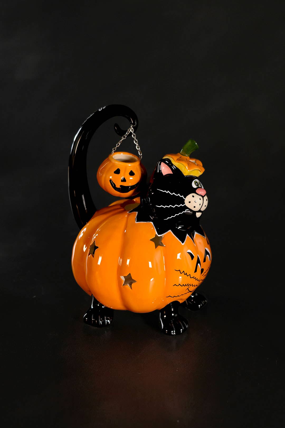 Halloween Cat Figurine