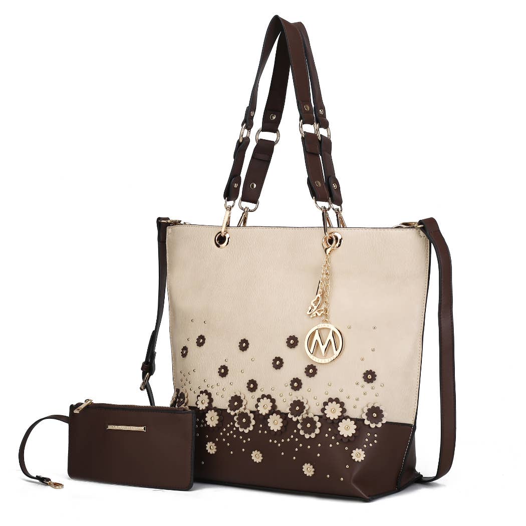 MKF Collection Petra Tote Bag with Wristlet by Mia K