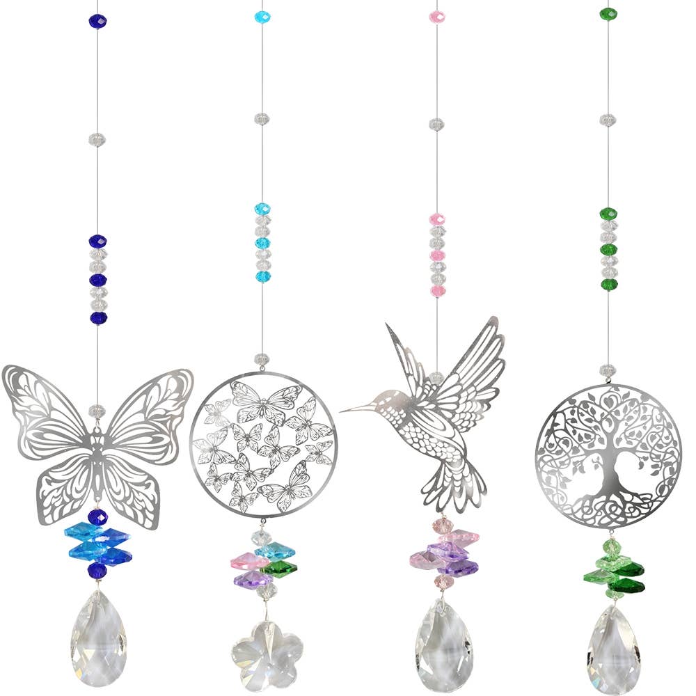 Chrystal Themed Laser Cut Sun Catcher - HCH108
