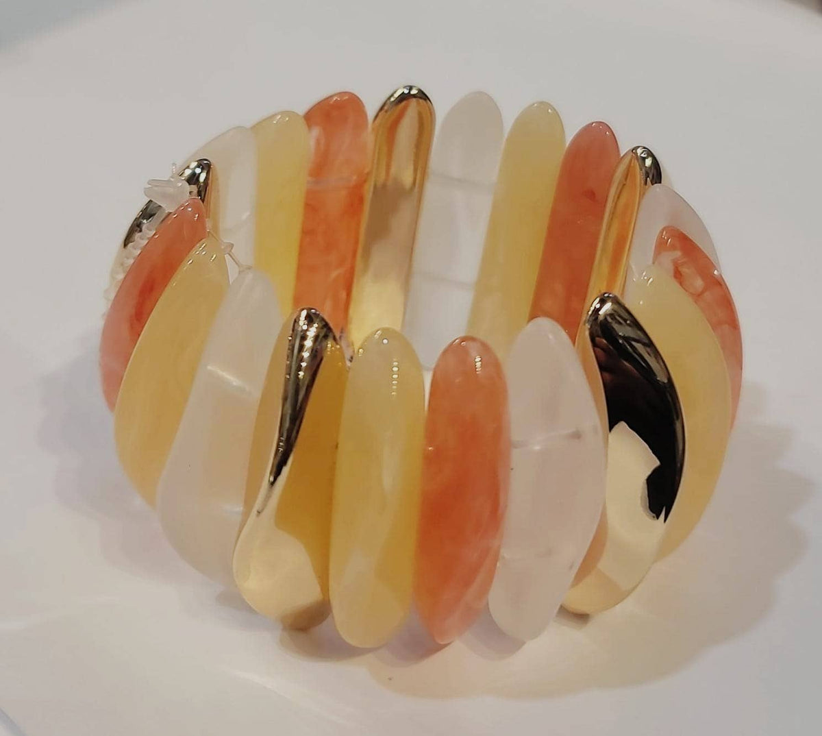 Bold Resin Chunky Bracelet Collection 1NJB-5087